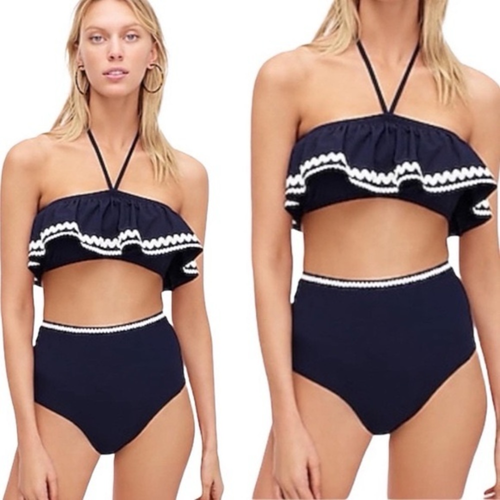 J.Crew Rickrack NWOT bikini bottoms